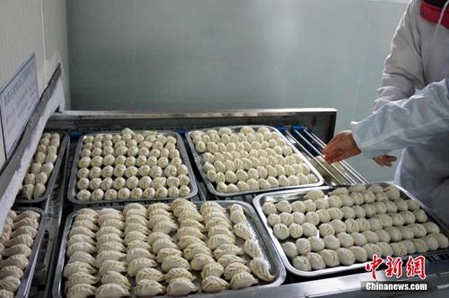 资料图:饺子。王昊阳 摄 点击进入下一页