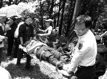 阿里山4.27事故救治现场