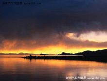 湖泊风景照片